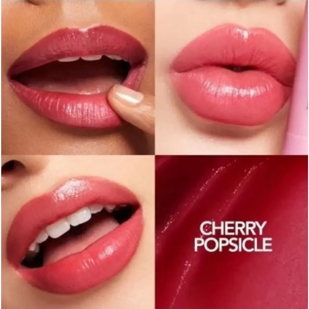 Buxom - Full On Plumping Lip Glow Balm - Shade: Cherry Popsicle - .07 oz/ 2 g